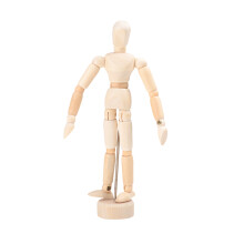 Holz Gelenkpuppe 16 Cm Dekoratives Bastelmodell Ornament