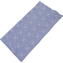 Blue Winter Warm Scarf for Kids Cotton Rabbit Cashmere Neck Gaiter