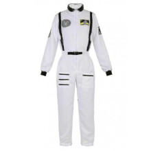(XXXL,White for Women)Astronaut Costume Space Suit For Adult zxin