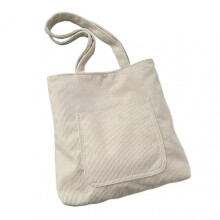 (White) Women's Satchel Messenger Fashion Casual Fabric Tote Bag for Work Office