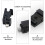 8 /Set Halterung Kaltblitzschuh Stativschraube Blitzschuh Adapter 11