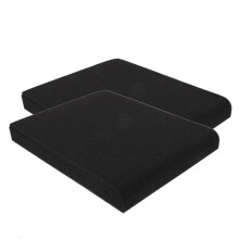 2 Sets Podcast Equipment Bundle Soundproof Foam Monitor Isolation Pads