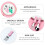 Beißring Set Für Baby Rosa 1 Set 11