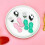 Beißring Set Für Baby Rosa 1 Set 8