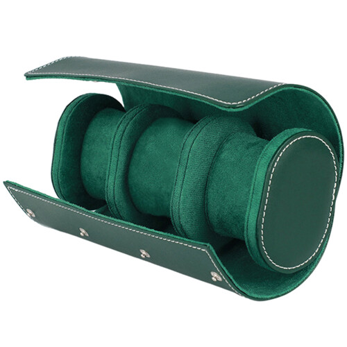 Watch Roll Box Grün PU Für Schmuck 1 Satz