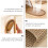Open Toe Hausschuhe Bambus Sandalen 10