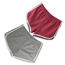 Cotton Gym Shorts Für Frauen 2Stück 11X9X0,4Zoll