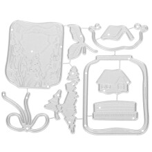 Scrapbooking Schneidematrizen Zum Selber Machen Von Lesezeichen Karten