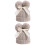 2Stück Strickmütze Mit Schleife Für Baby 5
