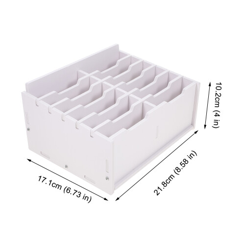 Mobile Phone Storage Box Office Weiß Wpc 1