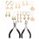 1Set 85Teile Retro Diy Ohrring Material Mit 6