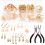 1Set 85Teile Retro Diy Ohrring Material Mit 3