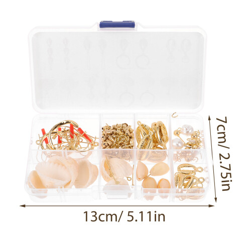 1Set 85Teile Retro Diy Ohrring Material Mit 1