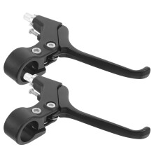 2Pièces Leviers Frein Vélo Accessoires Durables Aluminium Noir