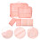 Travel Essentials Bag Storage Rosa 6 Teile 3