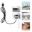 2Stück USB Aquariumfilter Hängende Reinigungsbox 11