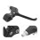 2Pièces Leviers Frein Vélo Accessoires Durables Aluminium Noir 2