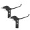 2Pièces Leviers Frein Vélo Accessoires Durables Aluminium Noir 6