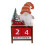 3Stk Holz Weihnachtskalender Blöcke Tischdekoration 3