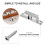 6St 70 Spring Lock Kupfer Kleiderschranktür 9