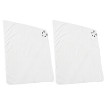 2Stk Baby Kapuzentücher Für Unterwegs 31,5x31,5