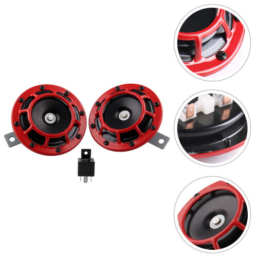 Super Luid Autotoeter Rood Aluminiumlegering 1 Set Vertraging 2