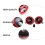 Super Luid Autotoeter Rood Aluminiumlegering 1 Set Vertraging 11
