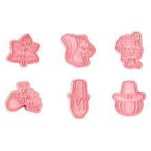 Creative Keksform Set 6-teilig PP Rosa Backzubehör