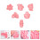 Creative Keksform Set 6-teilig PP Rosa Backzubehör 11