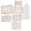 1 Set Polyester Organizer Für Haushalt Reise 6