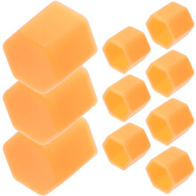 Raindrops 20Stück Radmutzen Orange Silikon Für Automobilgebrauch