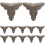 12 Anti-Kollisions-Ecken Metall Schrankschoner 2