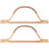 2Stk Diy Taschengriffe D-Form Halbgriffe Diy Ersatzgriff Ringe 2