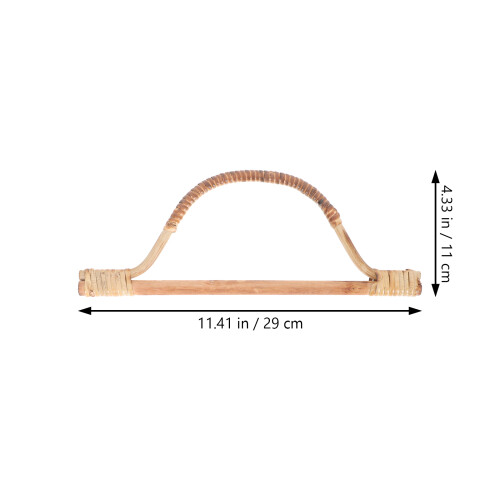 2Stk Diy Taschengriffe D-Form Halbgriffe Diy Ersatzgriff Ringe 2