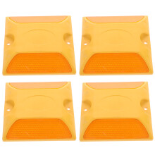 Worgeous 4 Fahrradreflektoren, Orange, Für Die