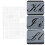 Raindrops Herbruikbare Brief Stencils Plastic 32 Vel 11
