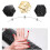 2 Stuks Manicure Nagelbakje Hartvormig 10