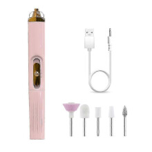(Rose Pink)Bzx5 Usb Nail Polisher