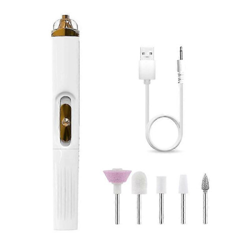 (Silver White)Bzx5 Usb Nail Polisher 1