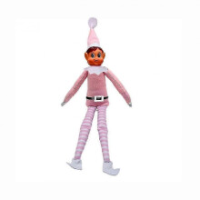 (Pink Elf Girl) New Multi Colored Christmas Elves for Girl and Boy Elf Doll Christmas Ornament Gifts Christmas Tree Decoratio Christmas Gift