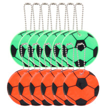 Party Füllung Fußball Hängedekoration Grün 12 6x6 Cm
