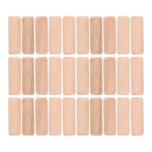 100Pièces Tourillons Bois Marron Pour Assemblage Facile