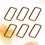 100Stk Metall Gurt Schnalle Halter 4