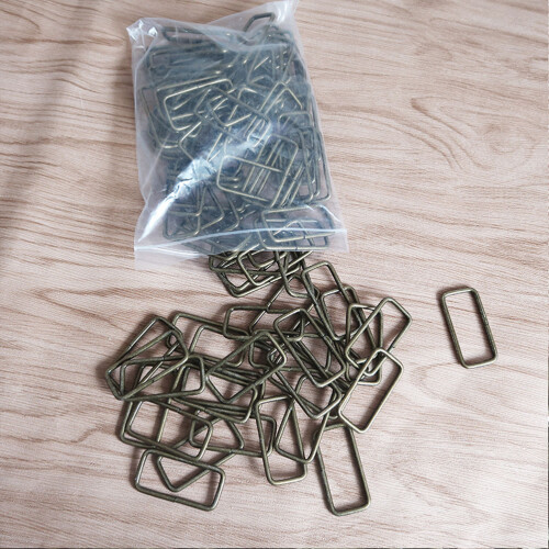 100Stk Metall Gurt Schnalle Halter 2