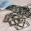 100Stk Metall Gurt Schnalle Halter 11