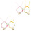 4 Halsband Glöckchen Halsband Bedrucktes Textil 4