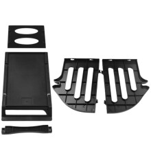 Mlins Versandetiketten Thermisch 23,00x16,30x14,00 Cm Schwarz