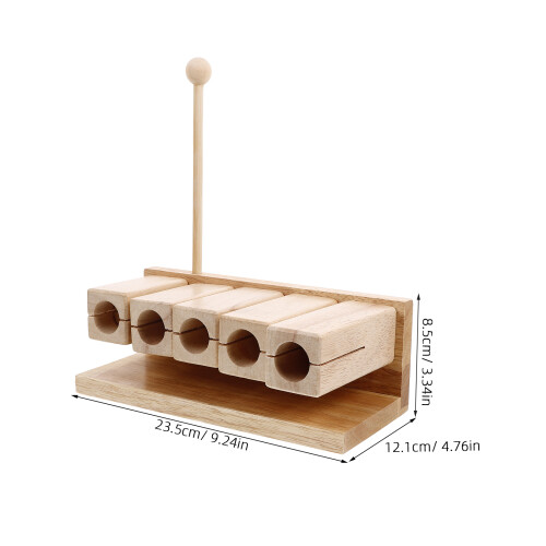 -Note Klopfschloss Zinkstift Anodenstift Lichtbraun 1