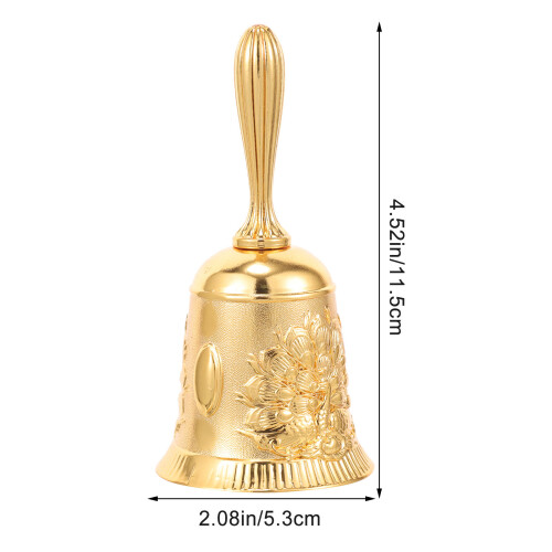 Bell Handbell Kupfer Vintage Design 1 Satz 1