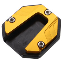 Motorfiets Kickstand Mat Aluminium Zijsteun Platte Kleurig